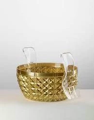 Trendy Living Accesorios Churchill Gold Salad Bowl
