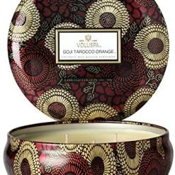 Trendy Living Voluspa Goji Tarocco Orange 3 Wick Candle