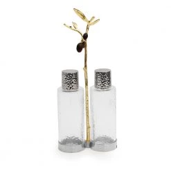 Trendy Living Michael Aram Olive Branch Cruet Caddy