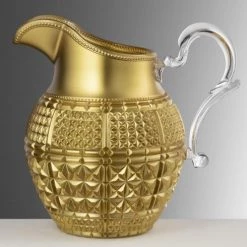 Trendy Living Halina Pitcher Gold