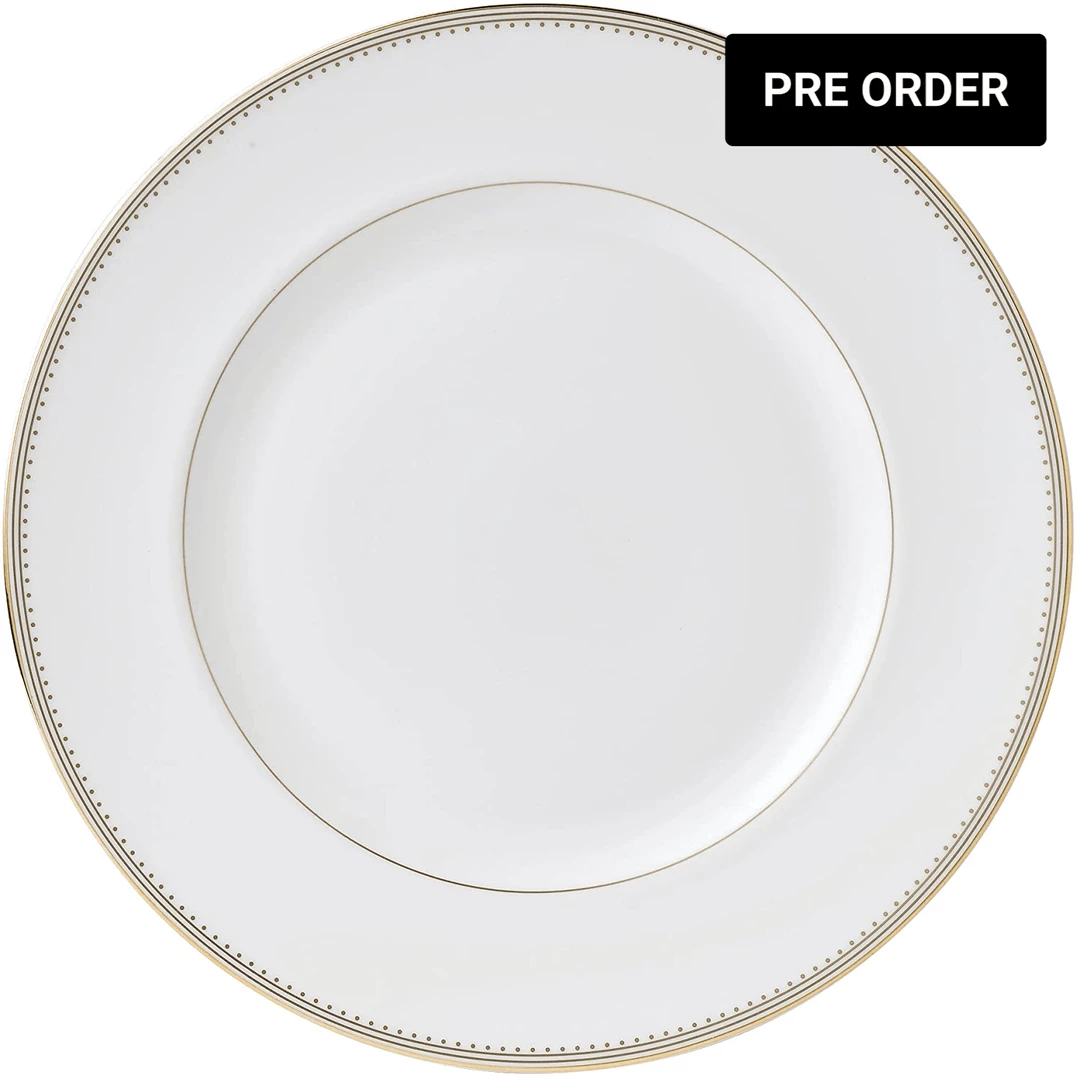 Trendy Living Golden Grosgrain Dinner Plate Wedgwood 1 Trendy Living Golden Grosgrain Dinner Plate Wedgwood