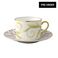 Trendy Living Frivole Tea Cup And Saucer