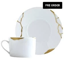 Trendy Living Kintsugi Tea Cup And Saucer