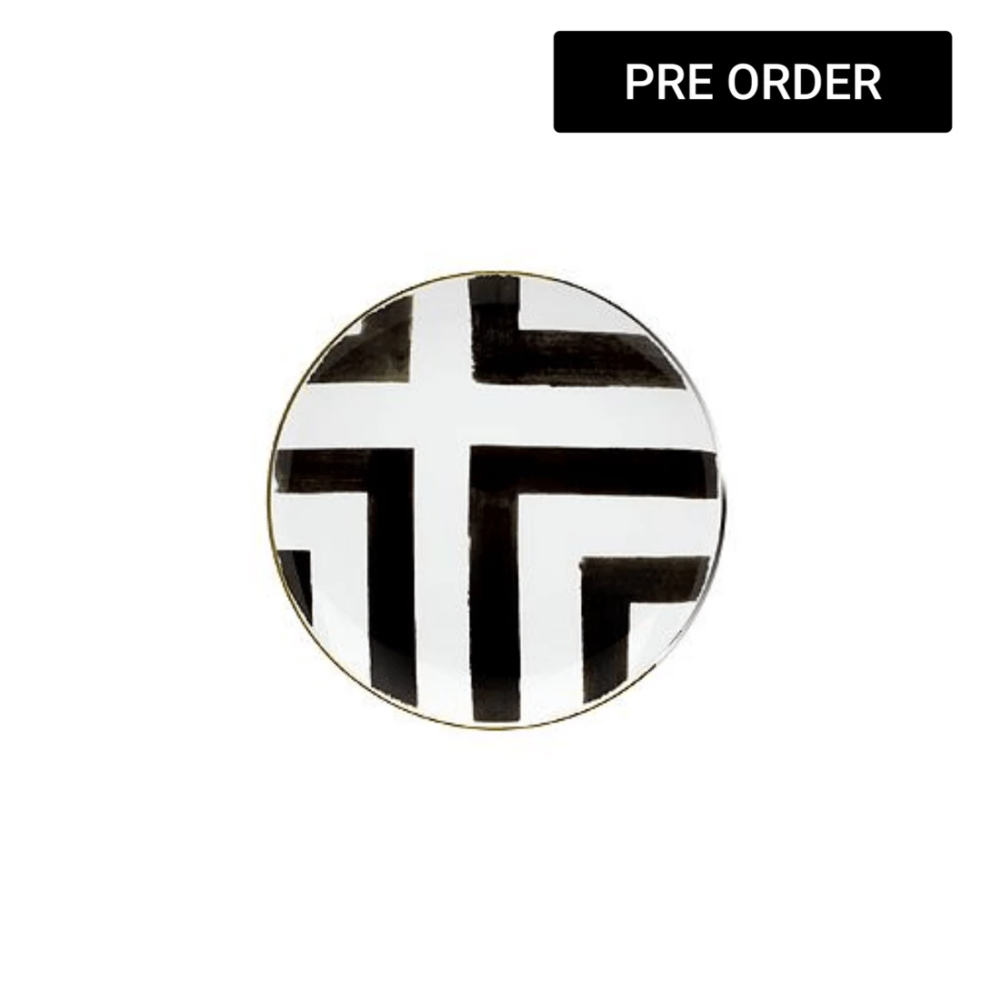 Trendy Living Sol Y Sombra Dessert Plate 1 Trendy Living Sol Y Sombra Dessert Plate