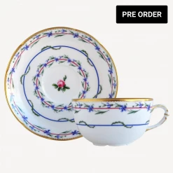 Trendy Living Bernardaud Le Gobelet Du Roy Tea Cup And Saucer