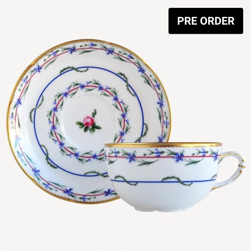 Trendy Living Bernardaud Le Gobelet Du Roy Tea Cup And Saucer 1 Trendy Living Bernardaud Le Gobelet Du Roy Tea Cup And Saucer