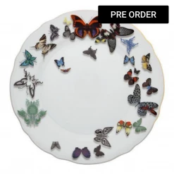 Trendy Living Butterfly Parade Dinner Plate