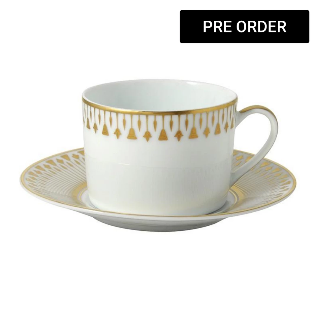 Trendy Living Bernardaud Soleil Levant Tea Cup And Saucer 1 Trendy Living Bernardaud Soleil Levant Tea Cup And Saucer