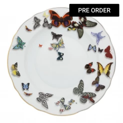 Trendy Living Butterfly Parade Soup Plate