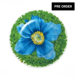 Trendy Living Freedom Blue Dessert Plate Vajillas