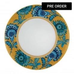 Trendy Living Vista Alegre Gold Exotic Presentation Plate
