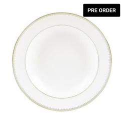 Trendy Living Golden Grosgrain Soup Plate