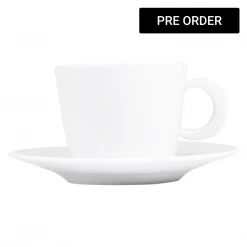 Trendy Living Organza White Tea Cup And Saucer