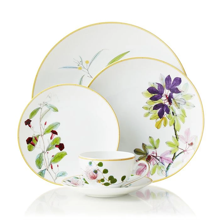 Trendy Living Bernardaud Jardin Indien Soup Plate 2 Trendy Living Bernardaud Jardin Indien Soup Plate