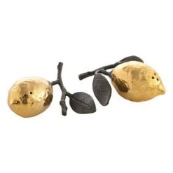 Trendy Living Michael Aram Lemonwood Salt And Pepper