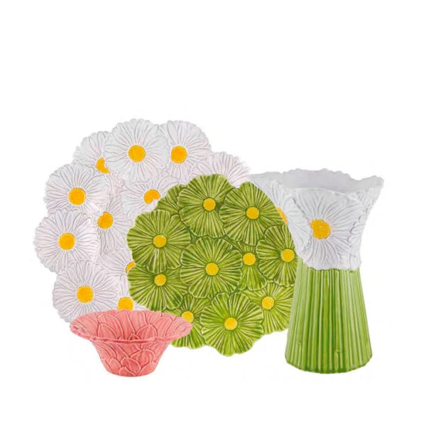 Trendy Living Maria Flor Plato Verde 2 Trendy Living Maria Flor Plato Verde