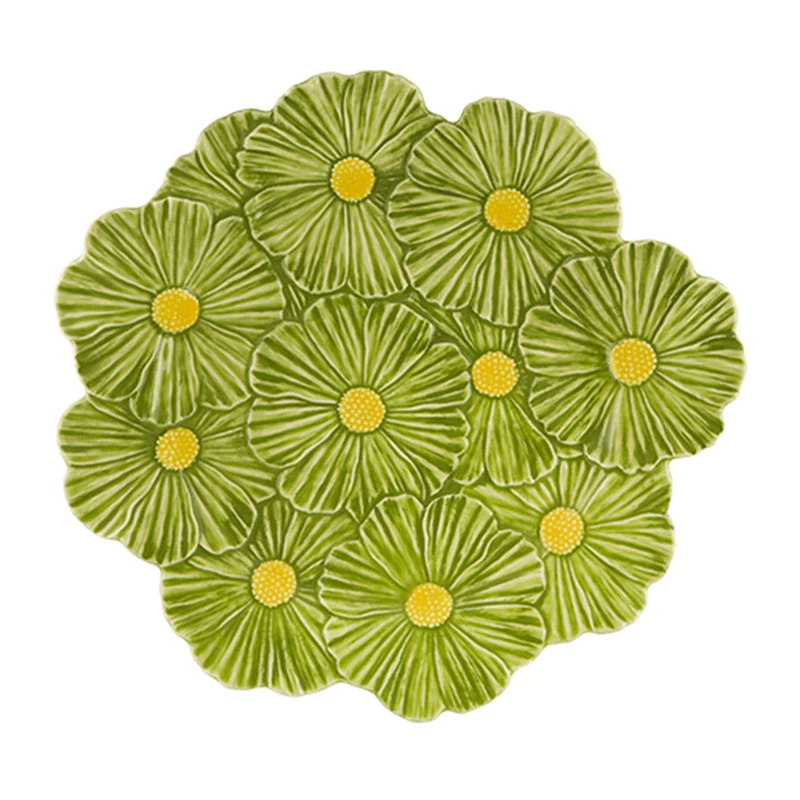 Trendy Living Maria Flor Plato Verde 1 Trendy Living Maria Flor Plato Verde