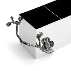 Trendy Living Michael Aram Black Orchid Cutlery Caddy