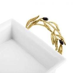 Trendy Living Olive Branch 2 Quart Casserole Michael Aram