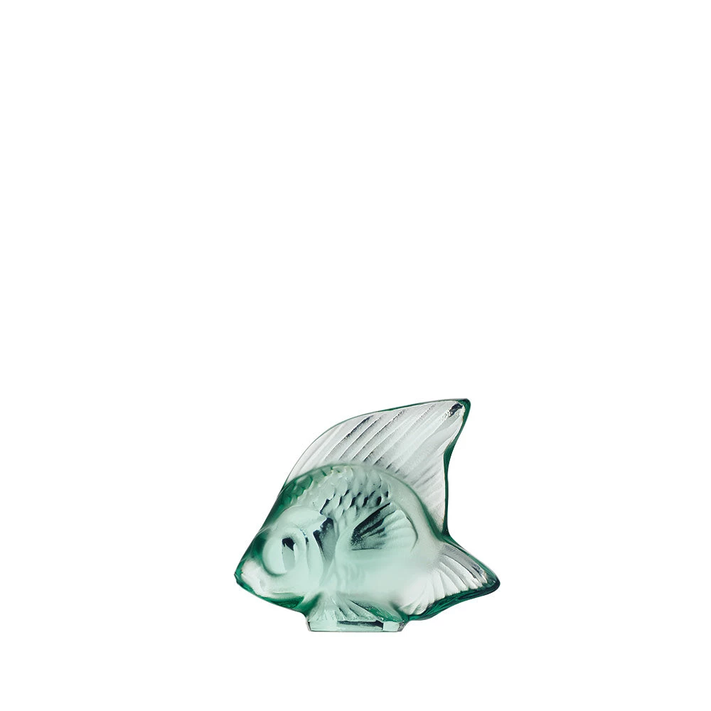 Trendy Living Lalique Fish Mint Green 1 Trendy Living Lalique Fish Mint Green