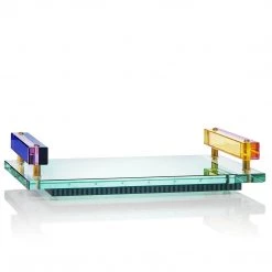 Trendy Living Bella Tawachi & Morris Mattout Panama Tray Multicolor
