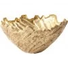 Trendy Living Puro Bowl Gold Leaf Esculturas