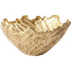 Trendy Living Puro Bowl Gold Leaf Esculturas