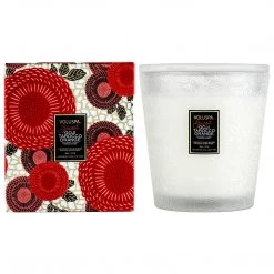 Trendy Living Spiced Goji Tarocco 3 Wick Candle Voluspa