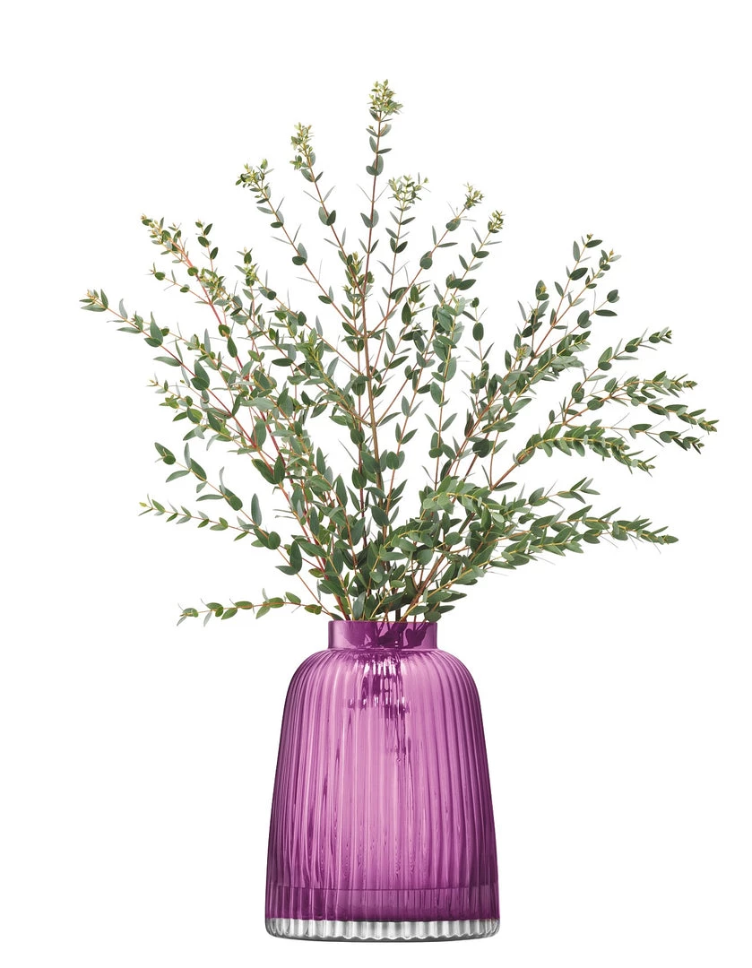Trendy Living Pleat Vase Heather Floreros 2 Trendy Living Pleat Vase Heather Floreros