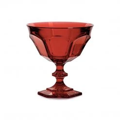 Trendy Living Victoria & Albert Acrylic Footed Coupe Red Mario Luca Giusti