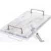 Trendy Living White Marble Cheese Board W/knife