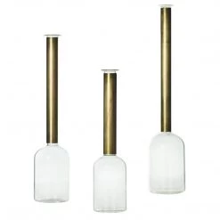 Trendy Living Floreros Zoya Budvase Gold Antique Medium